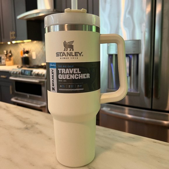 Stanley Adventure Quencher (Cream) Insulated 40 Oz Travel Tumbler - Picture 1 of 2